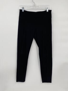 Justice Girls Black Basic Leggings XXL 16P-18P Petite Length 7/8 Ankle